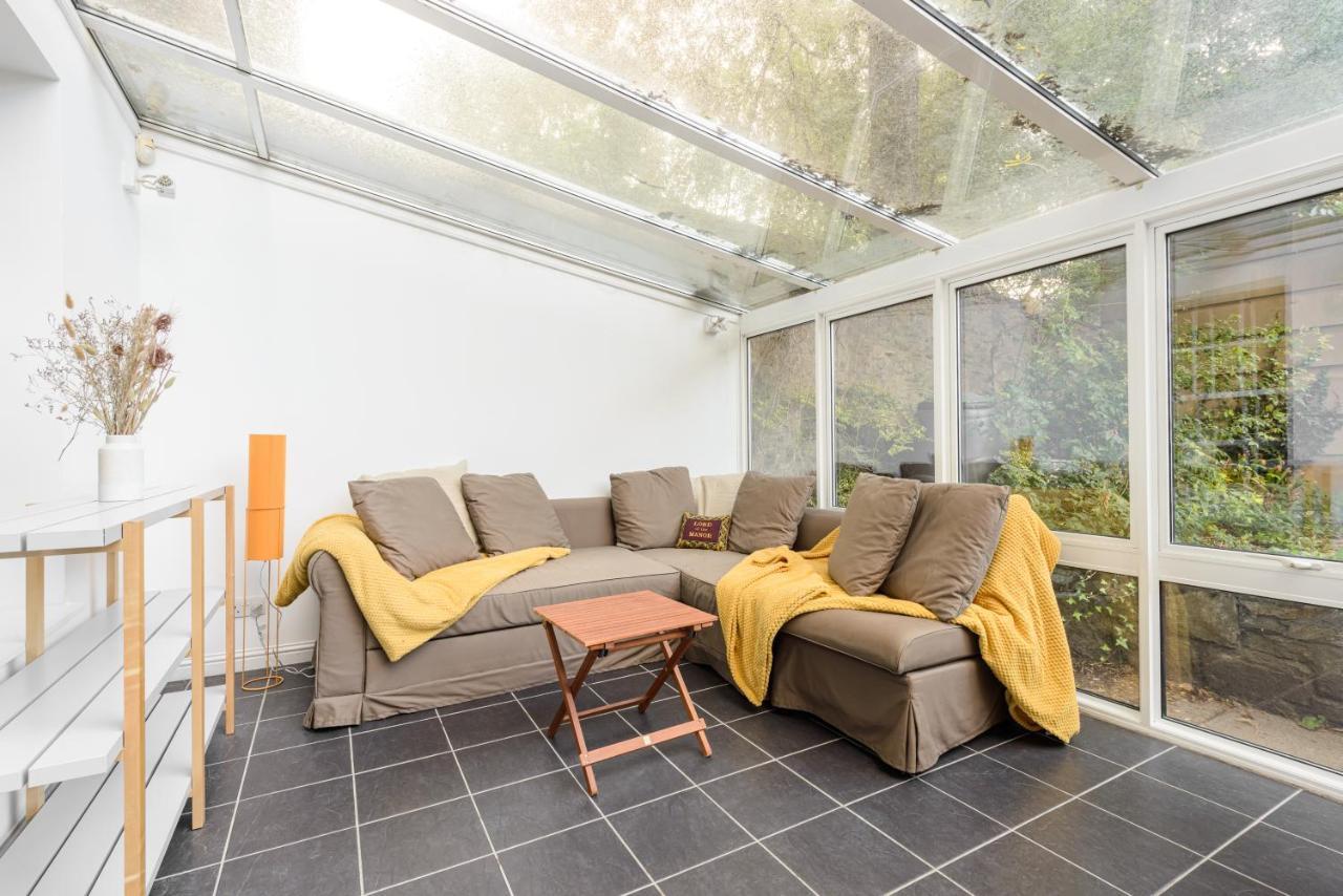 2Br New Town Garden Apartment 爱丁堡 外观 照片