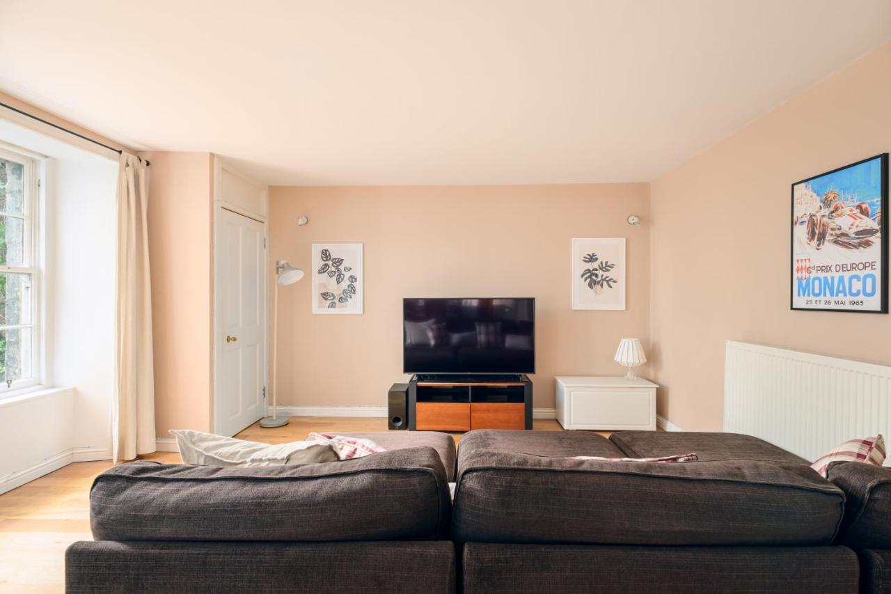 2Br New Town Garden Apartment 爱丁堡 外观 照片